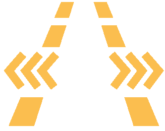 Active Lane Change Assist Indicator (Amber)*