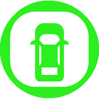 Safety Support Indicator (Green/Grey)